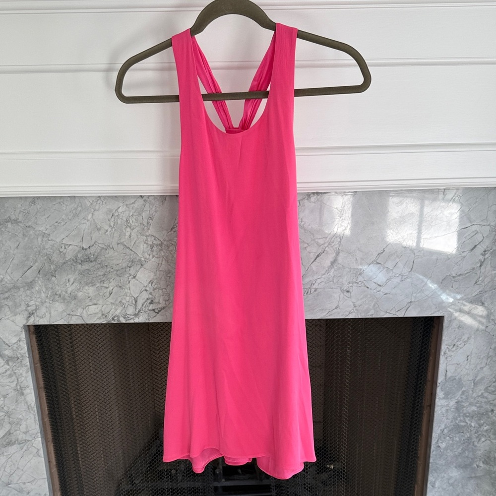 Alice + Olivia Fuchsia Sleeveless Dress